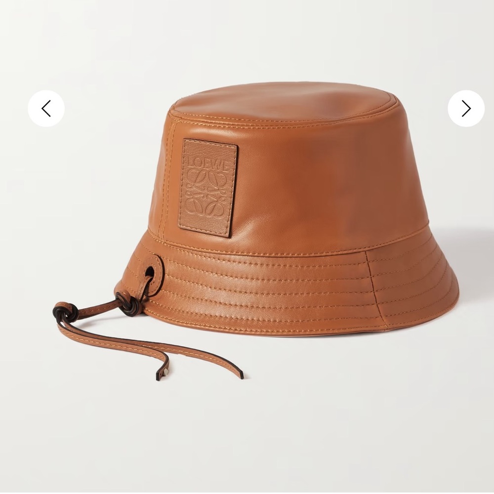 Loewe leather hat